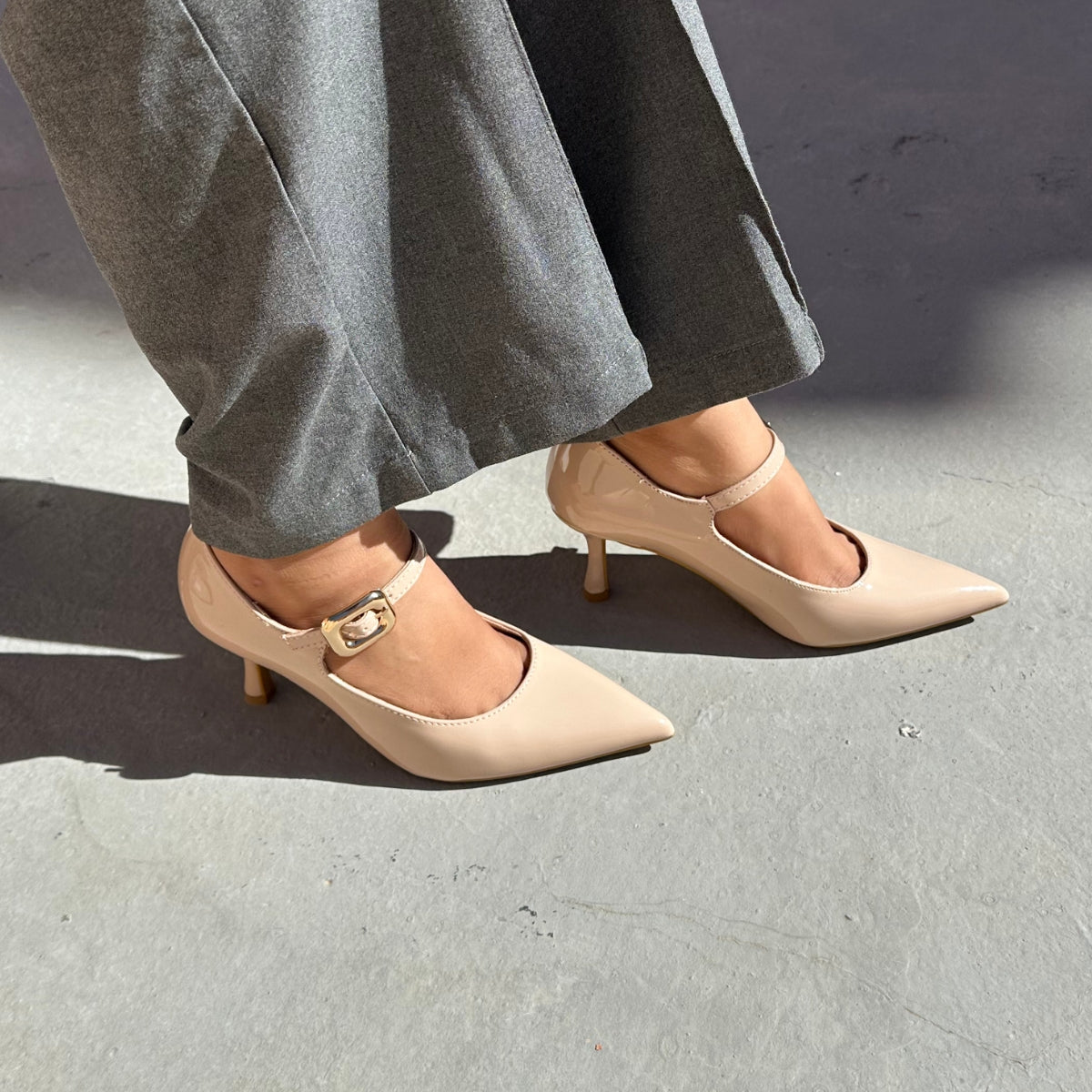 Escarpin Beige Escarpins Femme Cuir Camel Escarpin Talon Fin Et