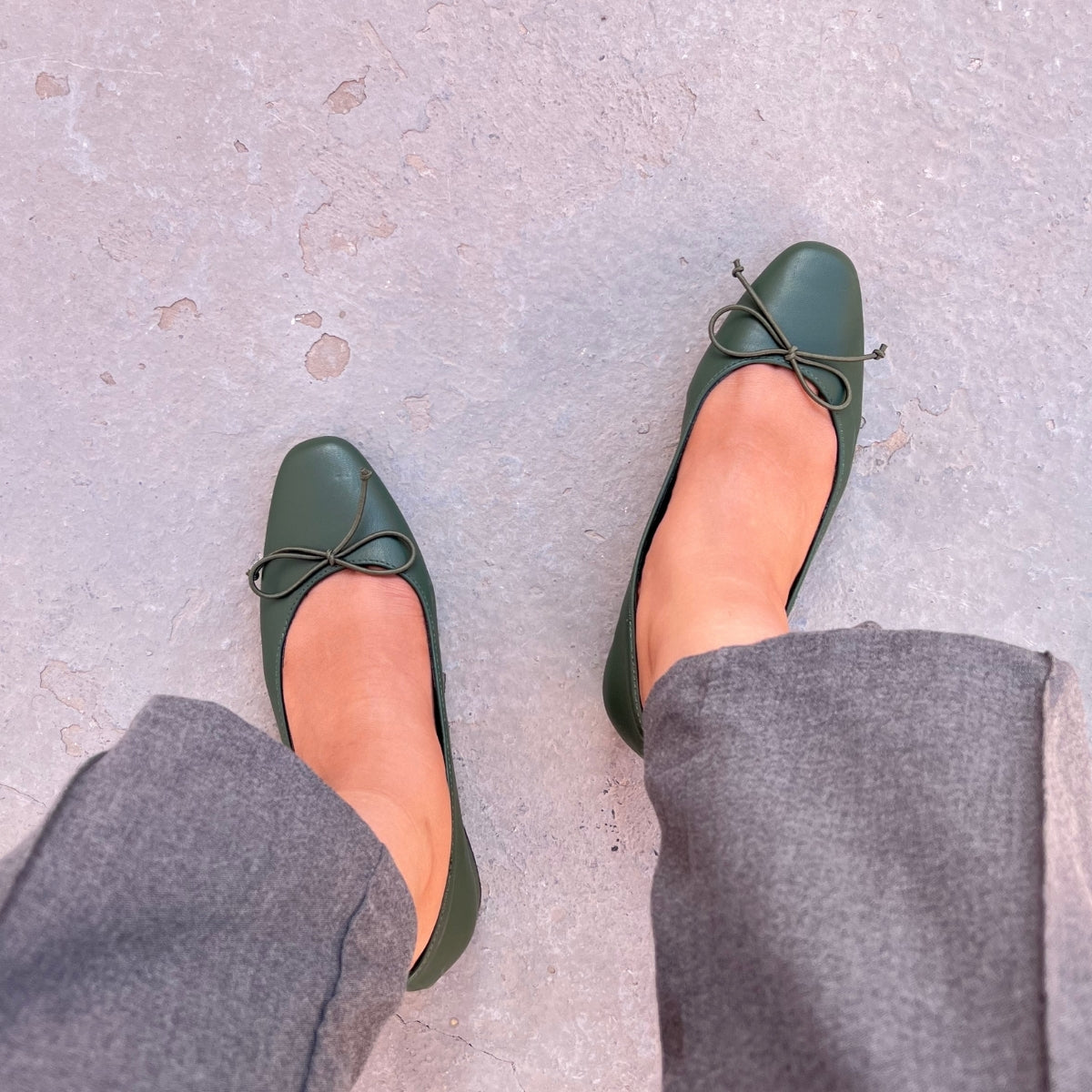 Bottines enfant fille en cuir verni - Vert | Paris Bottines enfant fille en cuir verni - Vert | Paris