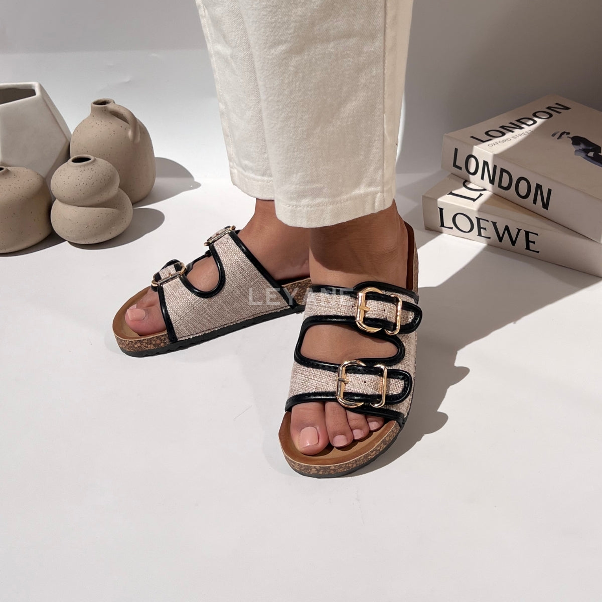 Sandales Homme Zara Claquette Noir Femme Zara CLAQUETTES RELIEF