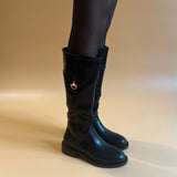 Bottes avec motif - Noir