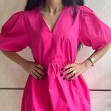 Robe bouffante - Fushia