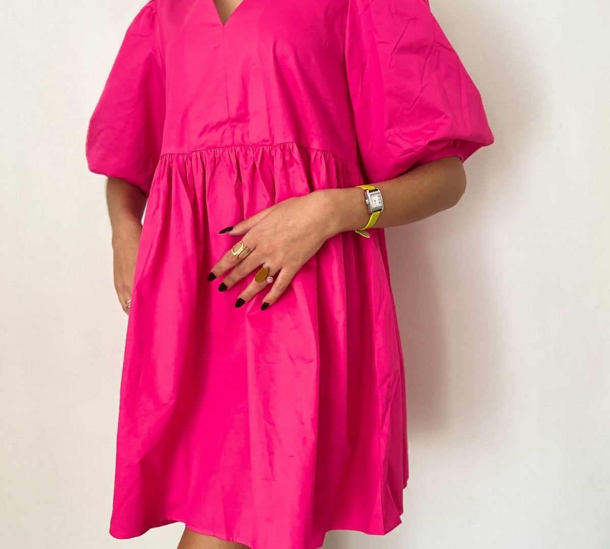 Robe bouffante - Fushia