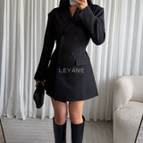 Robe blazer - Noir