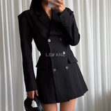 Robe blazer - Noir