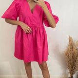 Robe bouffante - Fushia