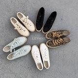 Baskets compensées - Beige