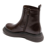 Bottines  - Marron