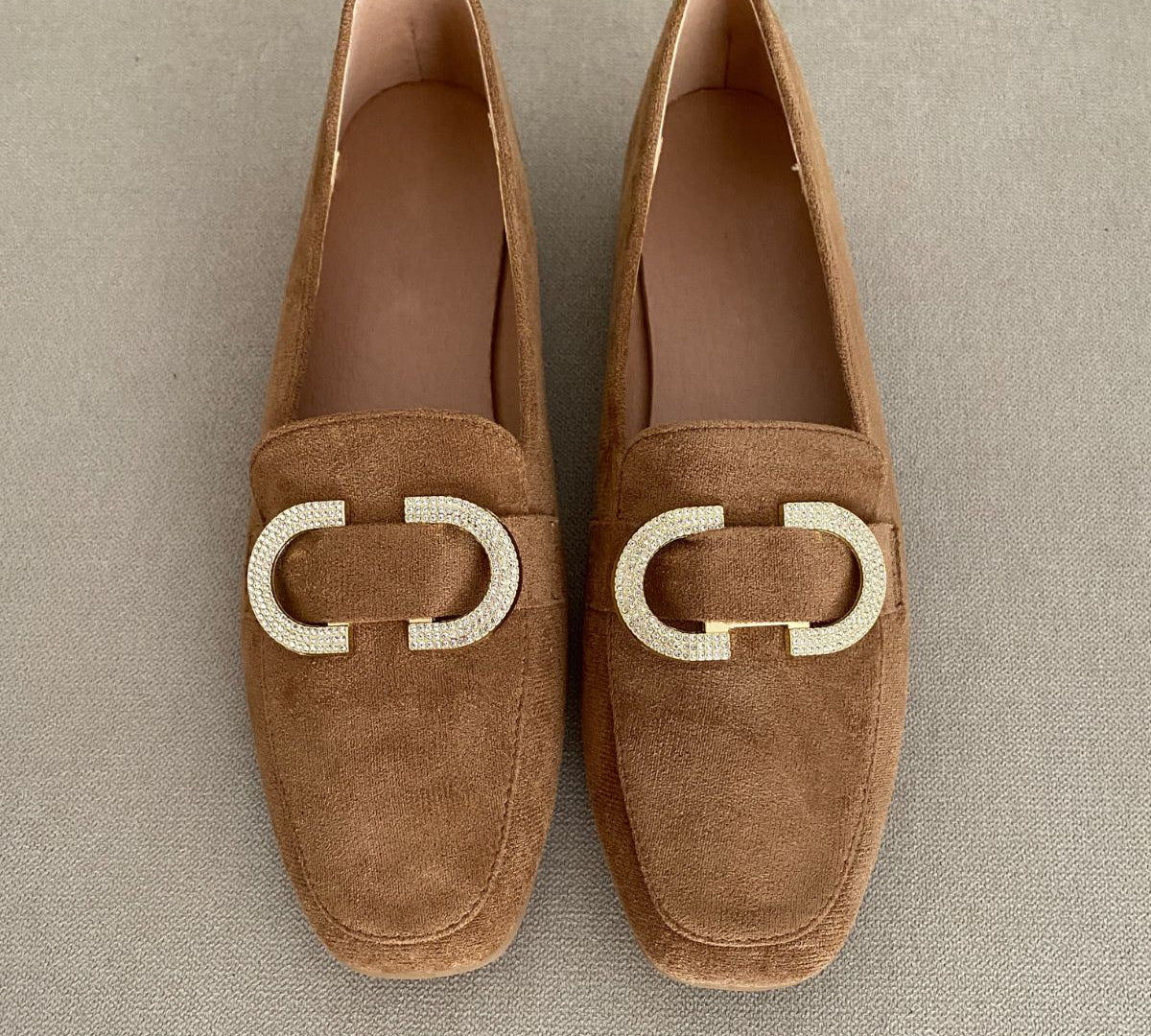 Mocassin en Daim - Camel