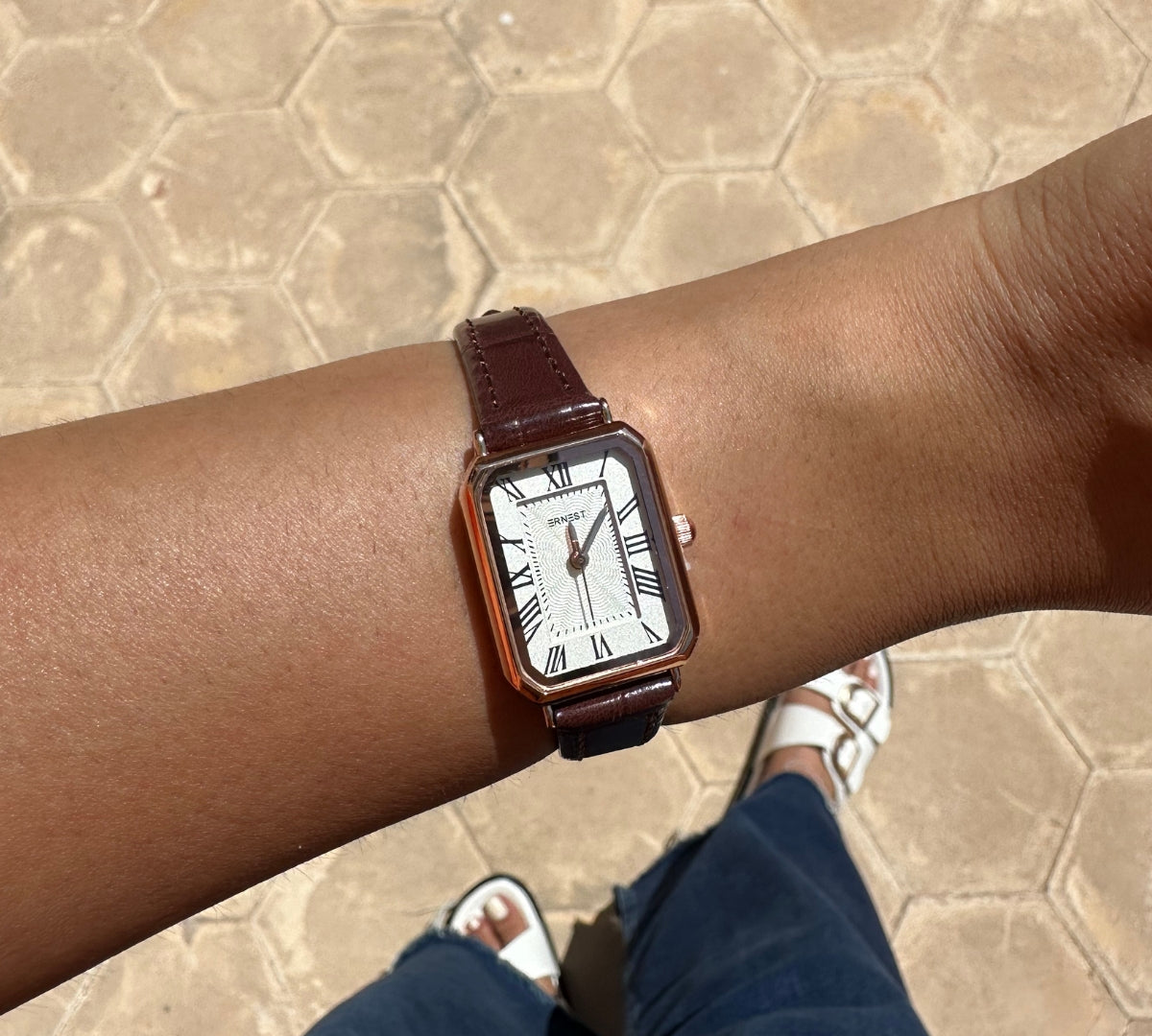 montres, montres maroc, montres femmes, montre femme, bracelet en cuir, montre pour femmes