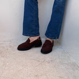 Loafers en Daim - Marron chocolat
