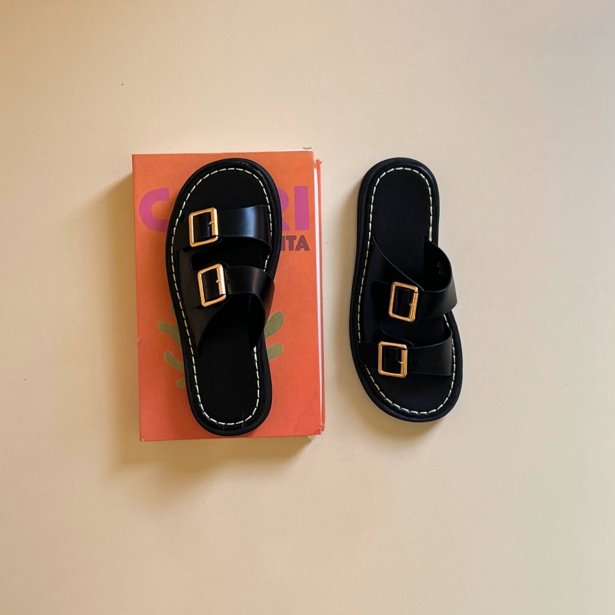 Sandales à plateforme - noir, sandale femme, sandale ete, sandale femme maroc, sandale tendance