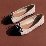 Ballerine en tweed - Beige