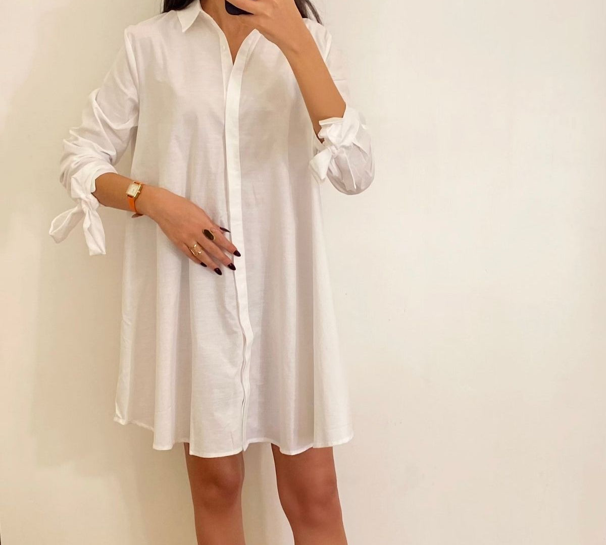 Robe Chemise - Blanc