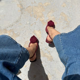 chaussure maroc, chaussure mi talons, escarpin nude, escarpin beige, escarpin maroc, talons