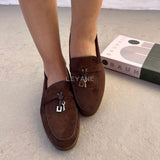 Mocassin à glands - Marron