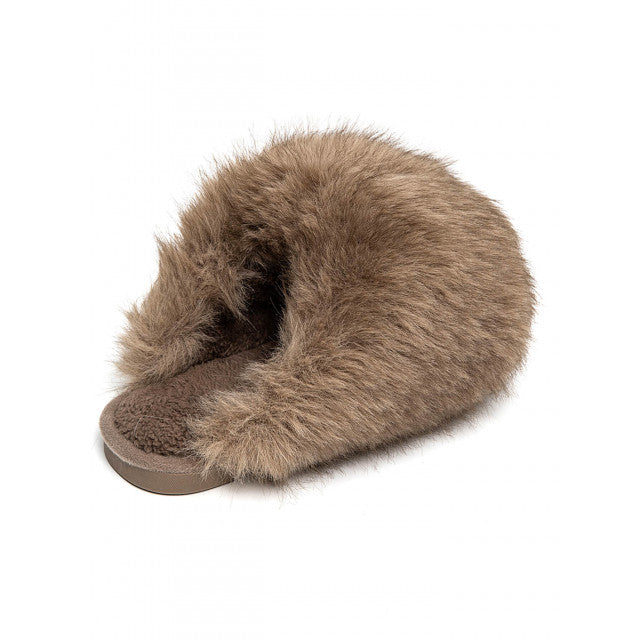 Chausson fourré - Camel