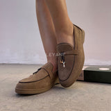 Mocassin à glands - Taupe