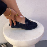 Mocassin à glands - Bleu marine