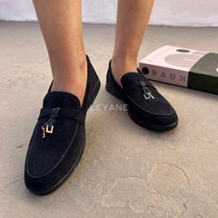 Mocassin à glands - Bleu marine