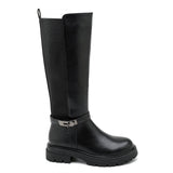 Bottes avec bande élastique - Noir