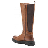Bottes avec bande élastique - Camel
