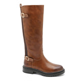 Bottes élastiques à motifs - Camel
