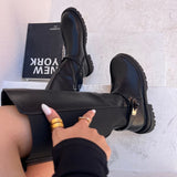 Bottes avec bande élastique - Noir