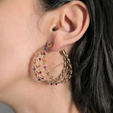 Boucles d'oreille Mayalo