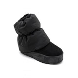 Bottines Matelassées à plateformes – Noir