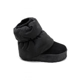 Bottines Matelassées à plateformes – Noir