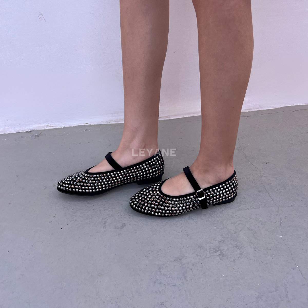 Ballerine bleu ; Ballerine strasse ; Ballerine tendance ; Ballerine chic .Ballerine femme 