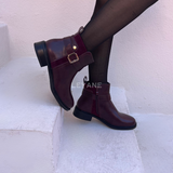 #bottinesfemme #bottinesbordeaux #chaussuresfemme #lookchic #styleurbain #tendance2026 #mallos #leyaneparis #bottinesplates #bottineschic #ootd #modefemme #collectionhiver #bordeauxstyle #fashionboots