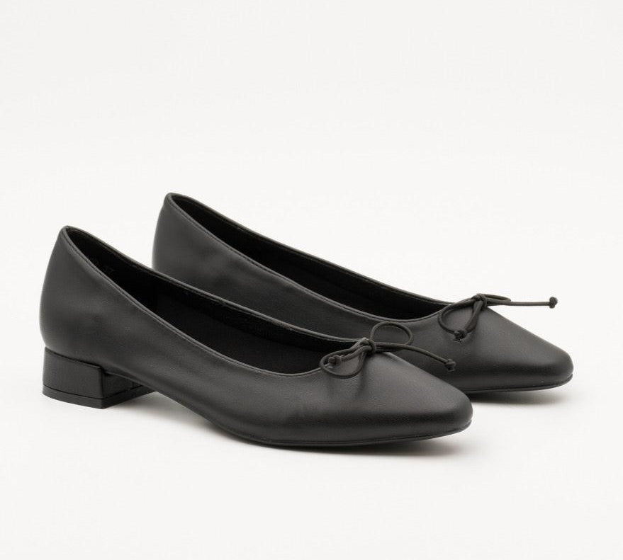 ballerines noir à talon, ballerines pour femmes, ballerines en ligne, chaussures femmes