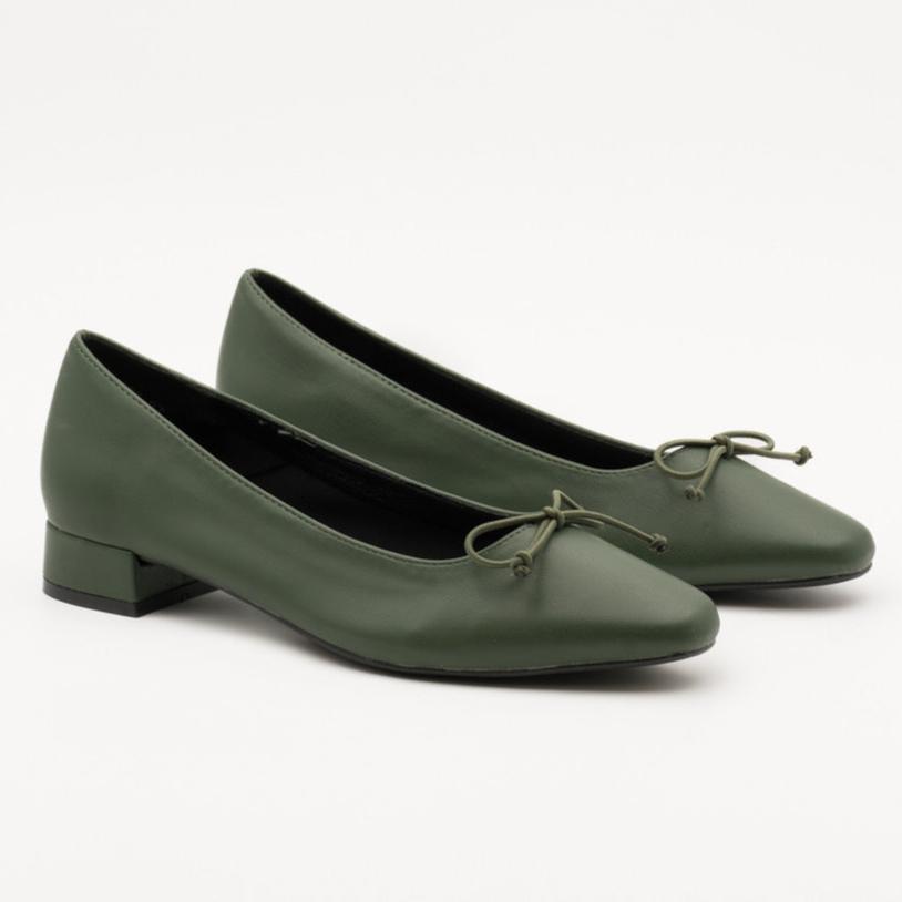 ballerines vert pour femmes, ballerines en cuir, ballerines maroc, nouvelle tendance chaussures