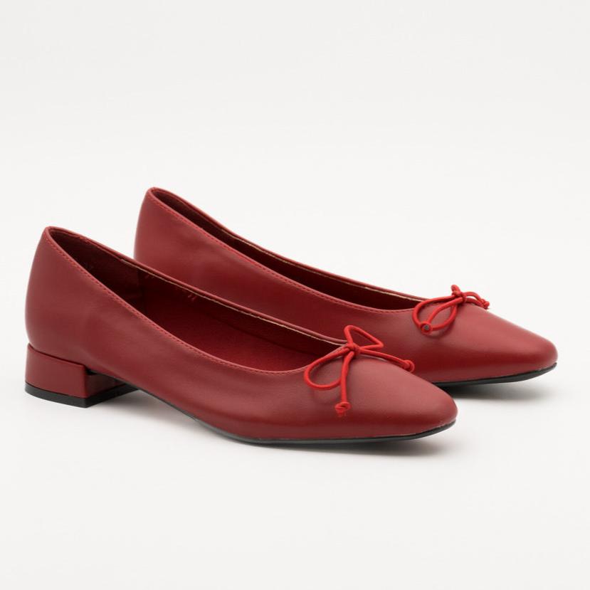 ballerines bordeaux, rouge foncé, chaussures femmes, ballerines pour travail, chaussures maroc, en ligne, 