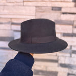 CHAPEAU EN LAINE UNISEX MARRON- CHAPEAU MAISON MURIELLE MAROC