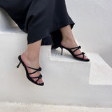 sandale soirée femmes, sandale strass, sandale soirée leyane, chaussures femmes maroc, chaussures leyane, sandale talons, talons leyane, talons maroc, heels maroc
