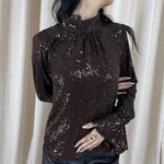 top soirée, top sequin, top dos nu, top évènement, top en ligne, top femme, top chic, top élégant, top tendance, top noir, top marron, top blanc, top brillant, top court, top long, top habillé, top glamour, top party, top fashion, top en ligne maroc, top femme maroc, top leyane, top leyane maroc, top marrakech, top casablanca, top rabat, top fes, top tanger, top agadir, outfit soirée, outfit chic, outfit for a date,