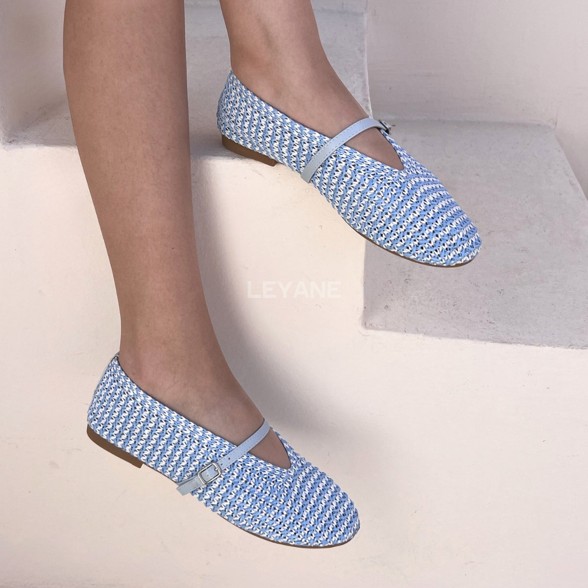 ballerines, Mary Jane, tressé, raphia, beige, naturel, été, chaussures plates, élégantes, casual chic, bride, femme, confort, minimaliste