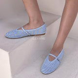 ballerines, Mary Jane, tressé, raphia, beige, naturel, été, chaussures plates, élégantes, casual chic, bride, femme, confort, minimaliste