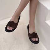 sandale plate, sandale maroc , sandale chunky, chaussures maroc, sandale femme, sandale zara, sandale été, sandals confortables, mules en daim, mules en crochets, mules maroc, mules femmes, mules tendance, sandale et mule, sabots femme
