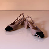 mary jane maroc, slingback, escarpin ouvert à l'arrière, chaussures femmes maroc, 