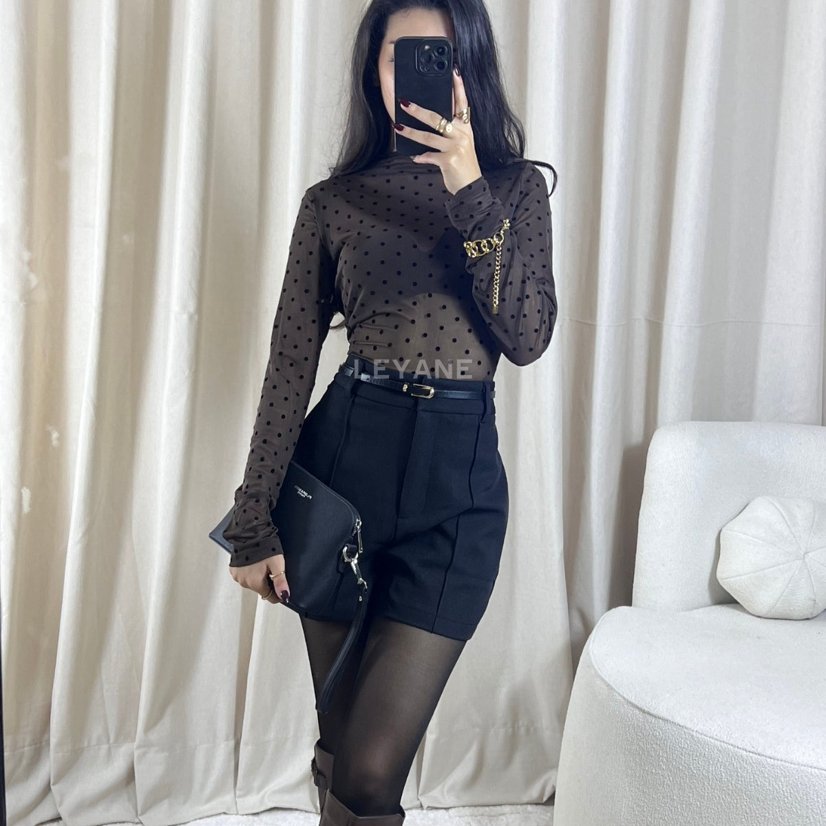 Short tailleur, short femme, short femme maroc, short costume, short classe, short pour sorties, short noir en tissu