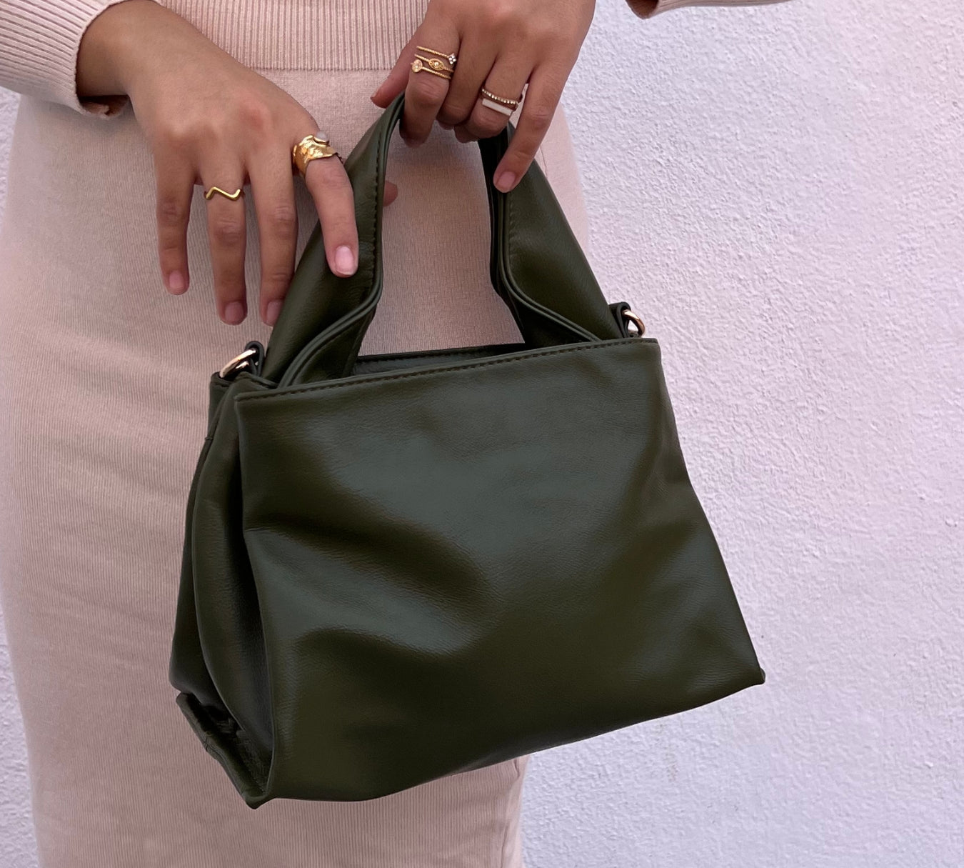 sac à main, sac femme, sac en ligne maroc, sac pour femme, sac olive, sac tendance, sac bottega