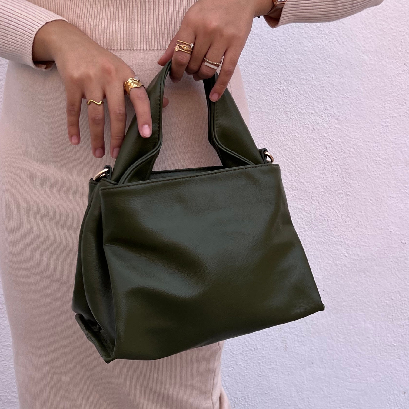 sac à main, sac femme, sac en ligne maroc, sac pour femme, sac olive, sac tendance, sac bottega