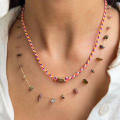 collier, bijoux, bijoux inoxydable, accessoire