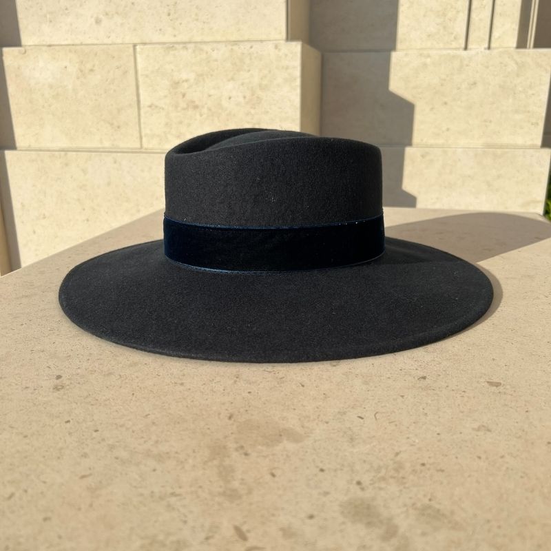Chapeau en laine - Bleu - Maison Murielle-Maison Murielle