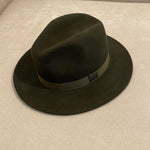 CHAPEAU EN LAINE UNISEX EN  KAKI - CHAPEAU MAISON MURIELLE MAROC