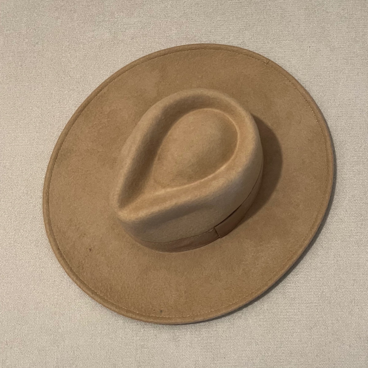 chapeau, chapeau maroc, chapeau homme, chapeau femme Chapeau unisex en laine - Camel fedora 