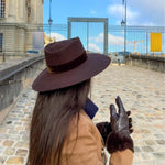 Chapeau en laine - Marron - Maison Murielle-Maison Murielle